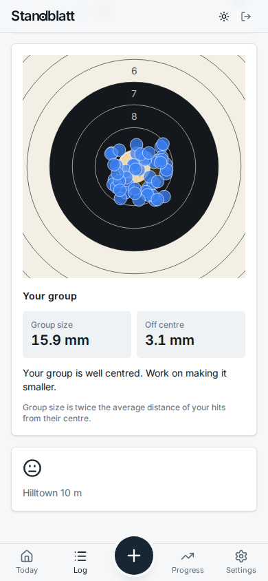 Groupement sur la cible